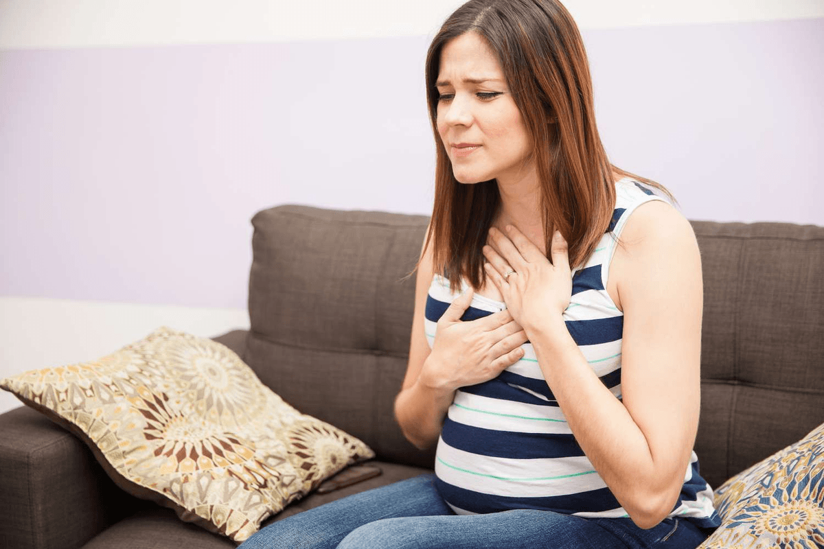 Dealing with heartburn during&nbsp;pregnancy